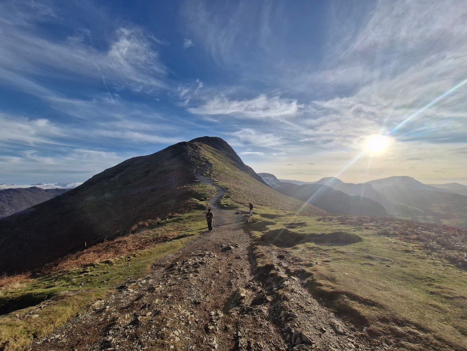 Path through the Lake District